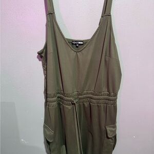 Fashion Nova Khaki Green Top